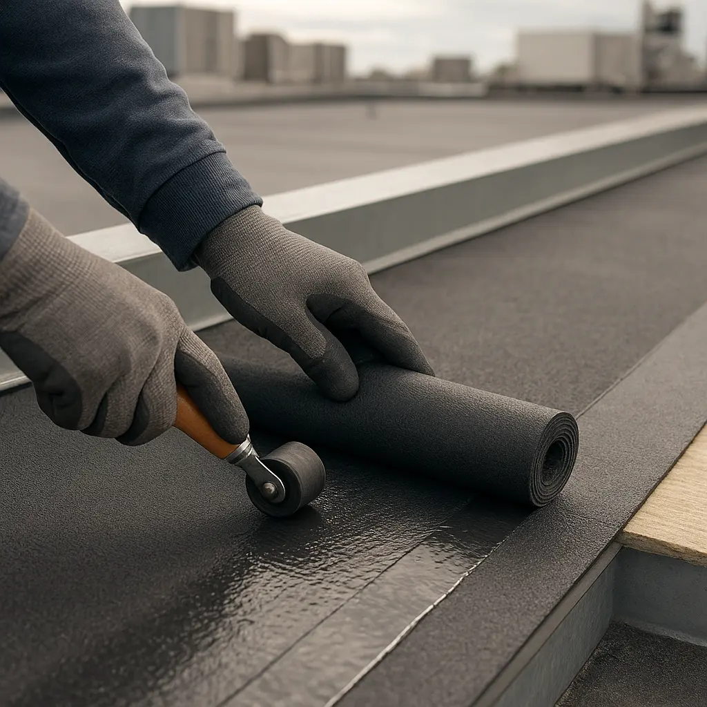 Flachdach Abdichtung